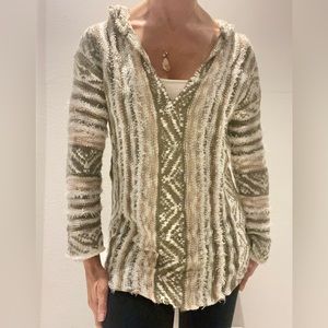 Hooded Long Sleeve Sweater